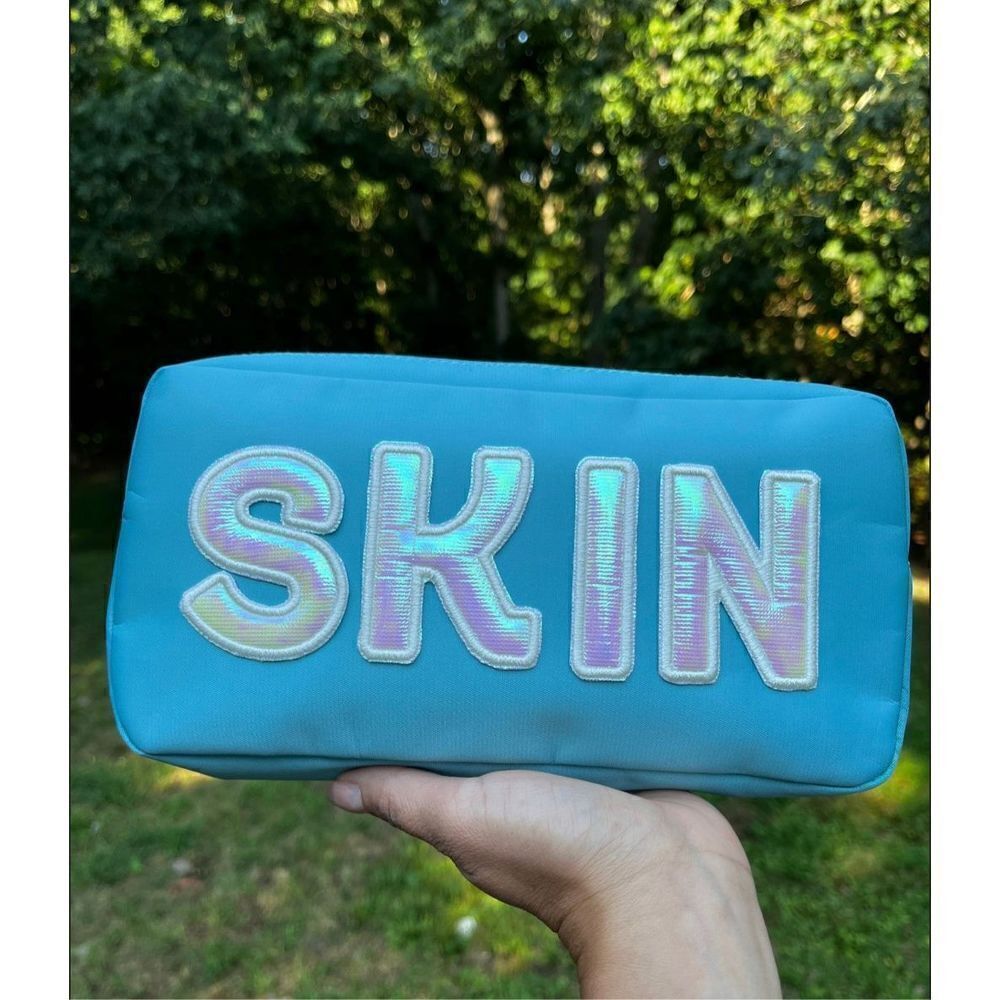 Small Nylon Pouch w Patches